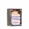 Homeroots 9" Organic Black and Natural Distressed Wood Stacking Milk Crate 471942 - alternate 3