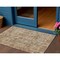 Homeroots 3' X 5' Beige And Copper Abstract Washable Indoor Outdoor Area Rug 615434 - alternate 1
