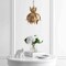 Jonathan Y Anne 12" Adjustable Metal LED Pendant, Gold JYL9509A - alternate 7