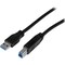 Startech.Com 1m Certified USB 3.0 A to B cable USB3CAB1M - alternate 1