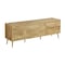 Monarch Specialties TV Stand, 72'', Console, Media Entertainment Center, Walnut Laminate, Mid Century I 2722 - alternate 2