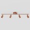 Vidalite Shura Brushed Copper 4-Light Track Light with Rotatable Heads, Integrated LED, 3000k, 2240 Lmn CE1059882 - alternate 5