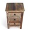 Homeroots 16" Modern Rustic Three Drawer Accent Chest 389701 - alternate 7