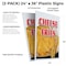 Signmission Cheese Fries, Plastic Signs Only 24 Inch x 36 Inch, Corrugated Plastic, 2PK CSB-2436-2PACK-Cheese Fries - alternate 2