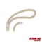 Extreme Max Extreme Max 3006.2099 BoatTector Double Braid Nylon Dock Line - 1/2" x 15', White & Gold 3006.2099 - alternate 4