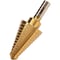 Neiko Titanium Step Drill Bit, High-Speed Alloy Steel Bit, 12 Step Sizes from 7/16 Inches to 1 1/8 Inches 10189A - alternate 2