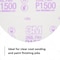3M Finishing Film Abrasive Disc, Aluminum Oxide, P1500 Grit, Coated Type, 260L 7000000566 - alternate 8