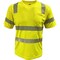 Reflective Apparel ANSI Type R Class 3 Short Sleeve T-Shirt with Coolmax Technology 104CMPS-LM-XT - alternate 1