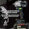 Wrightmaster Cordless 3-in-1 Electric Impact Wrench, 1000N.m High Torque, Brushless Motor, 21V Battery, LED ZR-DDBS - alternate 3