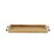 Homeroots Long Wood Tray with Metal Handles 401774 - alternate 1