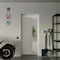 Sartodoors Firerated 90 Min Interior Door, 1888 Primed White, Single Flush Panel Metal Frame Handle 30 x 84 L FIRERATED1888ID-PRI-3084-LH-I - alternate 3