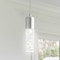 Jonathan Y Bolha 4.75" 1-Light Bubble Acrylic/Iron Modern Minimalist Integrated LED Pendant, Chrome JYL7221A - alternate 8