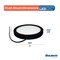 Bulbrite 5" Round 10.3-W 3000K LED Flush Mount Light, 850 Lumens, Black Finish 773601 - alternate 3