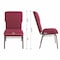 Flash Furniture Advantage Burgundy Pattern Discount Church Chair, 21" Wide EPCHT-100 - alternate 8