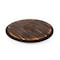 Picnic Time Family Of Brands Clemson Tigers - Lazy Susan Serving Tray, Fire Acacia Wood 827-18-513-103-0 - alternate 1