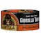 Gorilla Glue All Weather Permanent Tape, Roll, 10 yd L, 1.88 in W, Polyethylene, Black 110418 - alternate 1