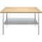 Amgood 30 in. x 60 in. Maple Wood Top Work Table with Adjustable Undershelf MWWT-3060-Z - alternate 7