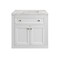 James Martin Vanities Chicago 30 in. Single Vanity, Glossy White, w/ 3 CM Eternal Jasmine Pearl Silestone Top 503-V30-GW-3EJP - alternate 1
