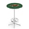 Holland Bar Stool Co 42" Chrome Minnesota Wild Pub Table, 36" dia. Top L216C4236MinWld - alternate 1