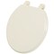 Home Impressions Round Closed Front Bone Wood Toilet Seat WMS-17-B-B - alternate 1