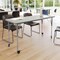 Flash Furniture Commercial Adjustable Height Rectangular Activity Table - Locking Casters-LT GY XU-A2460-REC-LTGRY-T-A-CAS-GG - alternate 6