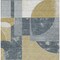 Homeroots 3' X 5' Gray And Gold Geometric Washable Indoor Outdoor Area Rug 617914 - alternate 7