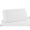 Homeroots 103" White Top Grain Leather Reclining Metal USB Sofa 720328 - alternate 6