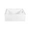 Kingston Brass 60-Inch Acrylic Rectangular 3-Wall Alcove Tub Combo w/ Waste and Overflow Drain, Right Hand Drain CVTAP603222R3 - alternate 1