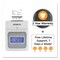Upunch HN2500 Electronic Calculating Time Clock Bundle, LCD Display, Beige/Gray HN2500 - alternate 7