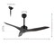 Jonathan Y Aldrin 50" Modern Minimalist Iron/Plastic Mobile-App/Remote-Controlled 6-Speed Razor Ceiling Fan, Dar JYL9715C - alternate 7