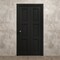 Sartodoors Sliding Closet Bi-fold Doors 60 x 96 inches, Ego 5010 Painted Black Oak, Sturdy Tracks Moldings Tr EGO5010BF-CHK-60x96 (2* 30x96) - alternate 4