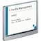 Durable Office Products Click Sign, 5-7/8"Wx4-1/8"H, Panel Pin 497737 - alternate 1