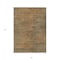 Homeroots 5' X 8' Terra Cotta Brown And Copper Abstract Washable Indoor Outdoor Area Rug 587231 - alternate 5