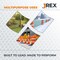 Jrex Safety JREX 4 ft x 100 ft Safety Barrier Fence, Orange SF-JR-4100-OR - alternate 2