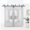 Sartodoors Sliding Closet Frosted Glass Barn Bypass Doors with Hardware Planum 2102 White 64x80 (2* 32x80) PLANUM2102BBB-WS-64 - alternate 5
