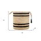 Homeroots 19" Tan Jute Basket 704902 - alternate 3
