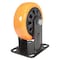 Vestil Polyurethane Rigid Caster 5 In. Diameter x 2 In. Width 726 Lb. Capacity Orange/Black CST-BN-5X2PUP-R - alternate 8