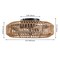Jonathan Y Rowan 19.5" 4-Light Modern Bohemian 6-Speed Metal/Rattan Mobile-App/Remote-Controlled Lantern LED Ce JYL9730A - alternate 6