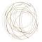 Homeroots 26" Gold Metal Abstract Round Hanging Wall Art Decor 379845 - alternate 1