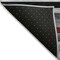Homeroots 8' X 10' Gray Black And Red Striped Washable Indoor Outdoor Area Rug 613275 - alternate 6