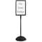 Safco Pedestal Display Board 4117BL - alternate 1