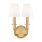 Z-Lite Tova Rubbed Brass 2 Light Wall Sconce 3049-2S-RB - alternate 4
