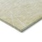 Homeroots 5' X 8' Wheat Gold And Ivory Geometric Washable Indoor Outdoor Area Rug 582501 - alternate 6