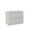 Hirsh 36" W 2 Drawer File Cabinet, Light Gray, Letter 17452 - alternate 1