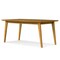 Homeroots 66" Oak Wood Dining Table 640721 - alternate 5