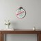 Homeroots 18" X 14" White Green And Red Metal Christmas Ball Hanging Wall Decor 634269 - alternate 3