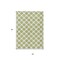 Homeroots 5' X 8' Sage And Ivory Polka Dot Washable Indoor Outdoor Area Rug 614864 - alternate 7