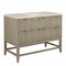 James Martin Vanities Emmeline 48" Single Vanity, Pebble Oak, w/ 3 CM Siberian Silestone Top D100-V48-PBO-3SFR - alternate 7