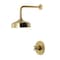 Kingston Brass Single-Handle Pressure Balanced Shower Faucet, Brushed Brass KB6337AXSO - alternate 1