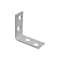 National Hardware 115BC Series Corner Brace, 1-1/2 in L, 5/8 in W, Galvanized Steel, 0.08 Thick Material N113-159 - alternate 3